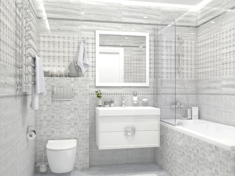 Коллекция Glossy – имитация травертина. Керамическая плитка Laparet.