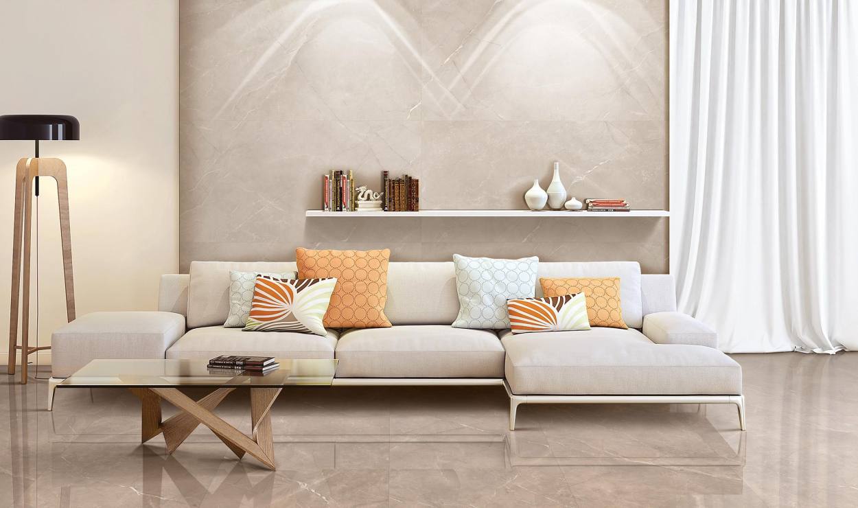 Керамогранит LAPARET Vitrum Taupe: изысканный мрамор